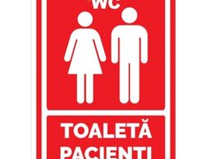 Semne pentru toaleta pacienti